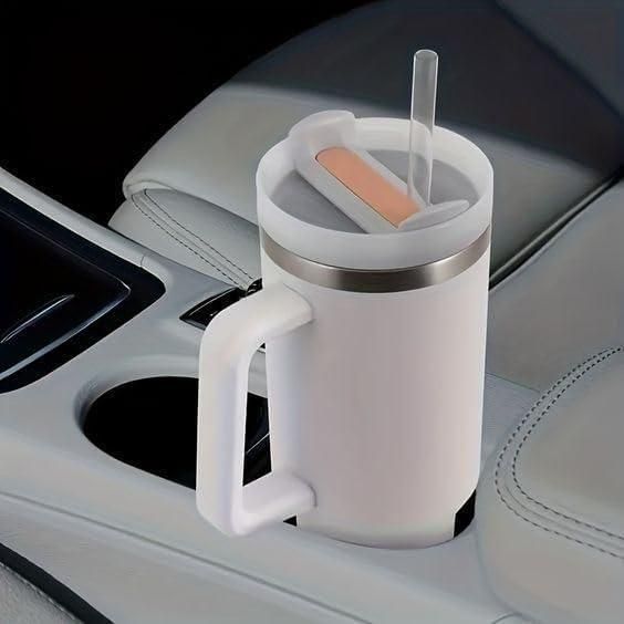 Stainless Steel Insulated Tumbler with Lid & Straw – Premium Travel Cup for Water, Iced Tea & Coffee