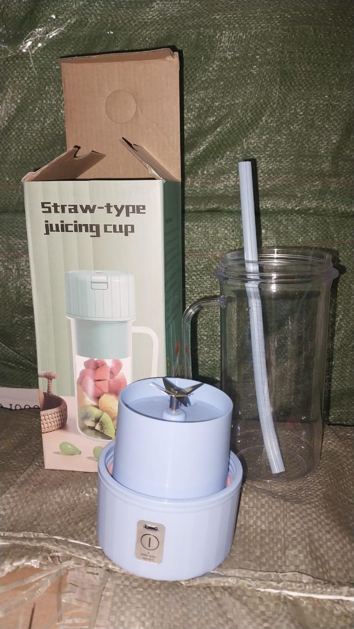 PowerSip USB Rechargeable Mini Blender – 6 Blade Turbo | 350ML | Portable Smoothie & Shake Maker