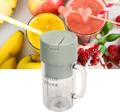 PowerSip USB Rechargeable Mini Blender – 6 Blade Turbo | 350ML | Portable Smoothie & Shake Maker
