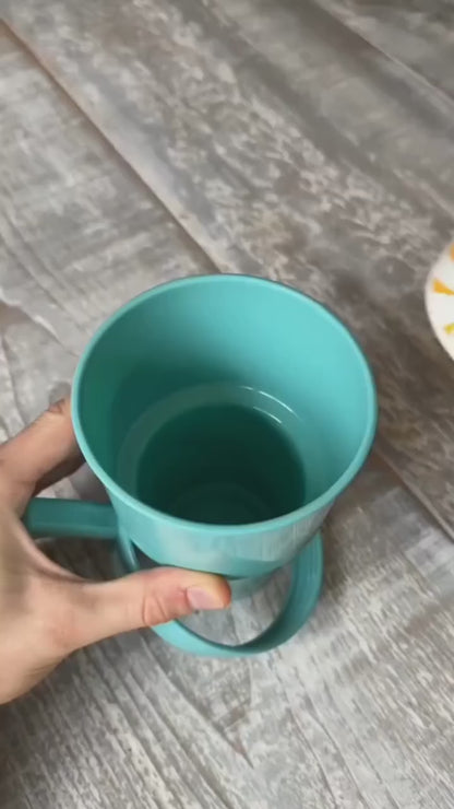 HydraSnack BPA-Free 2-in-1 Cup with Bowl & Straw – 900ml